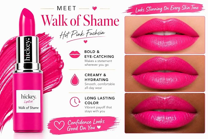 Hot Pink, Nude, Light Pink, Coral