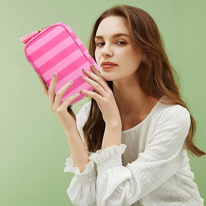 Pink with Hot pink