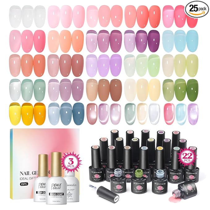 Jelly Gel Nail Polish Set