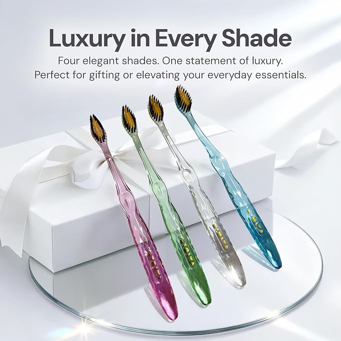 Gold/Charcoal Bristles