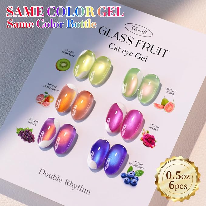 Glass Fruit Purple Rose