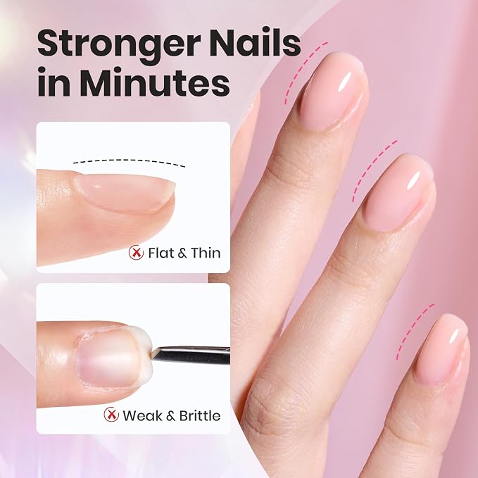A - Clear & Milky Pink | Kit | 2 x 15 mL