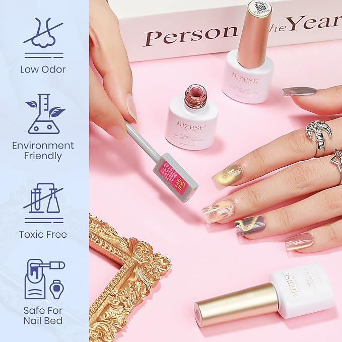 6 Colors Dawn Cat Eye Gel