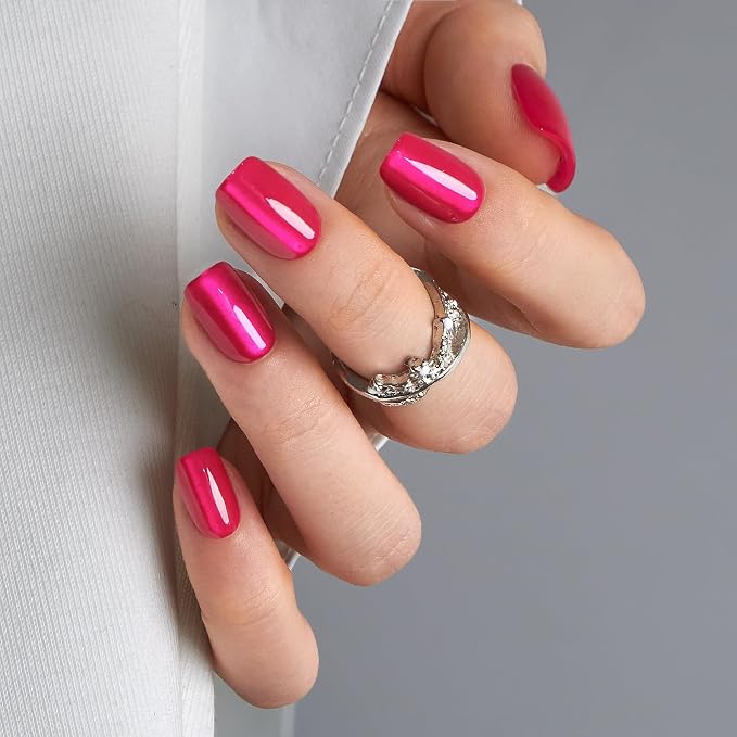 Chrome hot pink