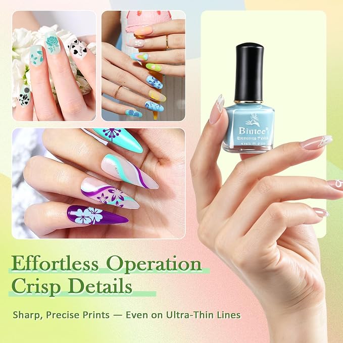 12 Colors stamping polish