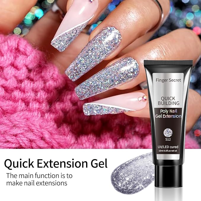 Glitter 6 colors kit