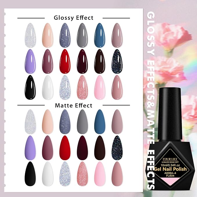 18 PCS Gel Nail Polish - 03