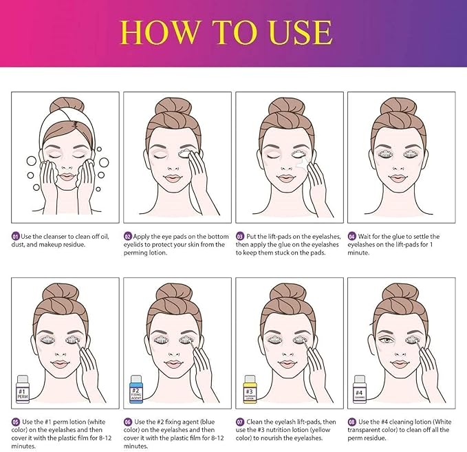 Upgraded Version lash lift kit
