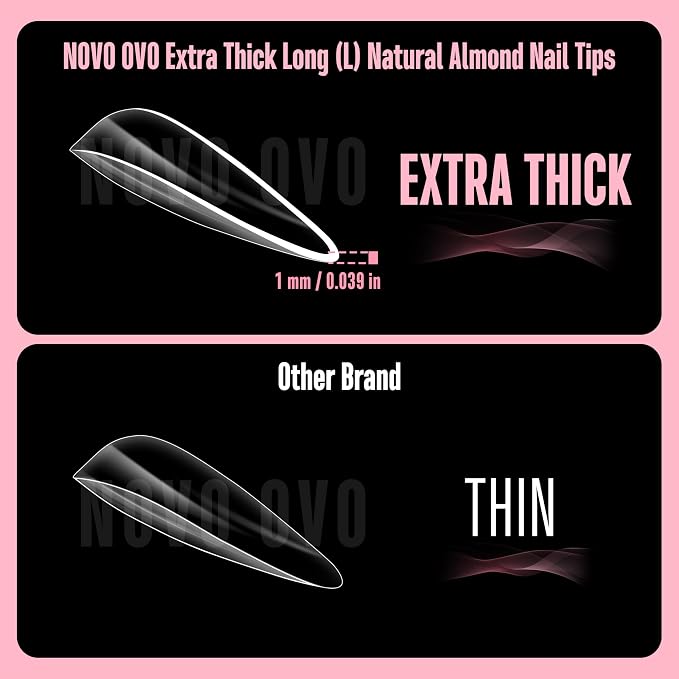 L Almond Natural Thick