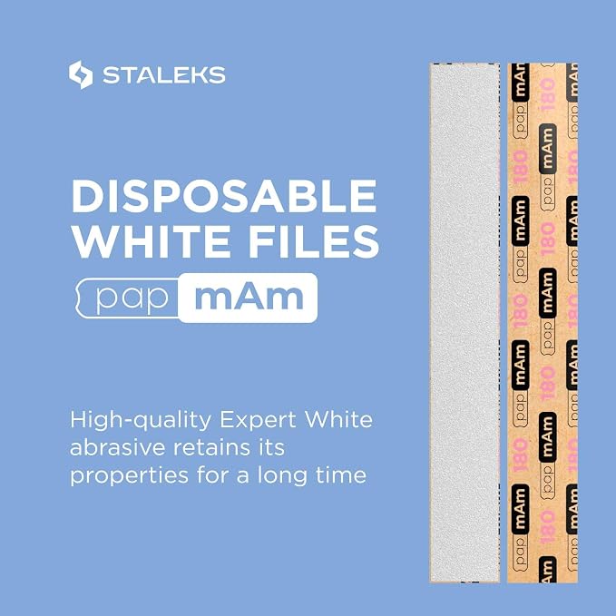 Papmam Glueless Abrasive Covers Without Foam Layer, 180 Grit