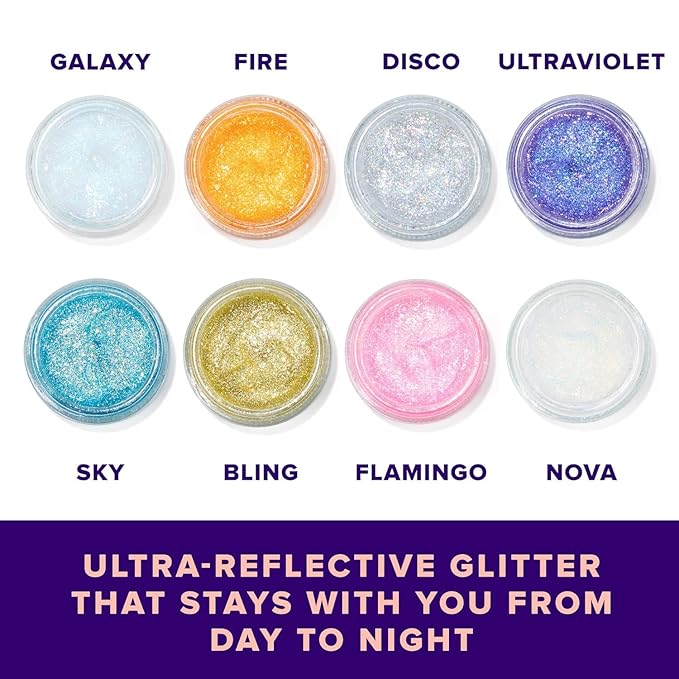 Ultraviolet, Flamingo, Bling - 3 Pack