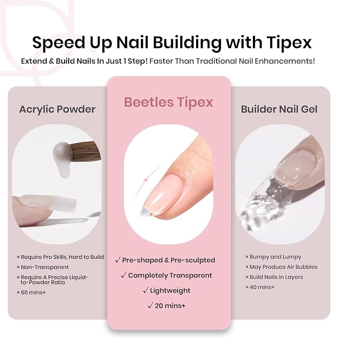 1 - Tipex Nails Only | Short Almond | 512