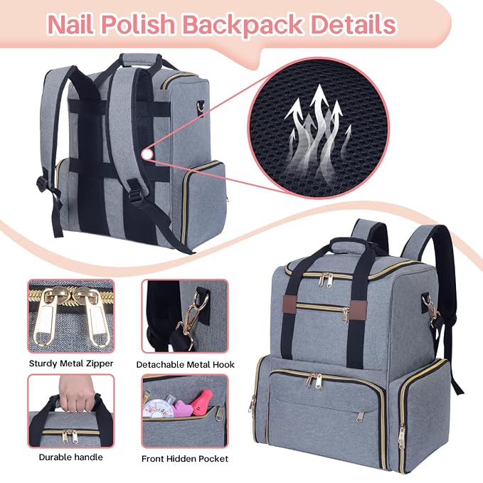 Grey Backpack
