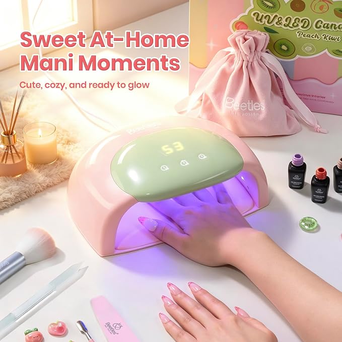 Z-UV Nail Lamp for Hands & Feet Candy Pink