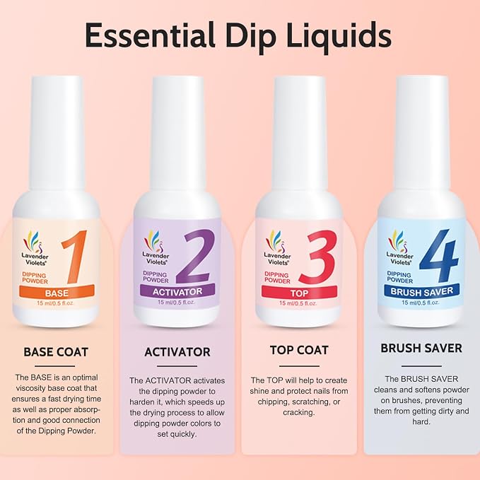 Dip Powder Liquid Set - Clear