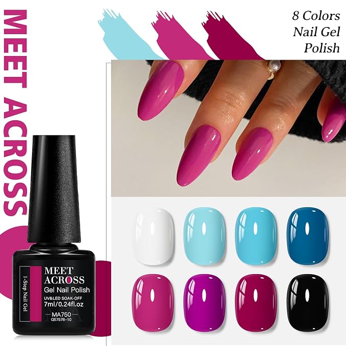 8 Colors one step gel-2