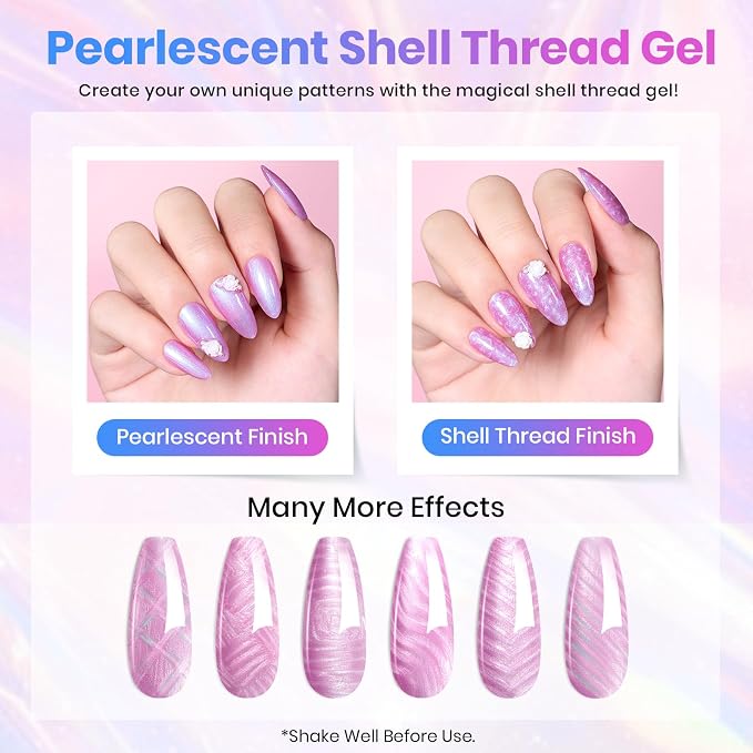 Pearly Swirl Shade Set
