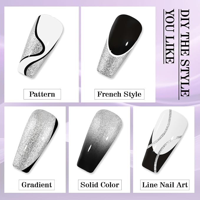 Silver, Gold, Black, Rose Gold & Pink