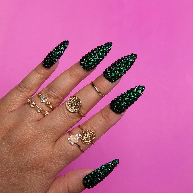 Classic Green Rhinestone