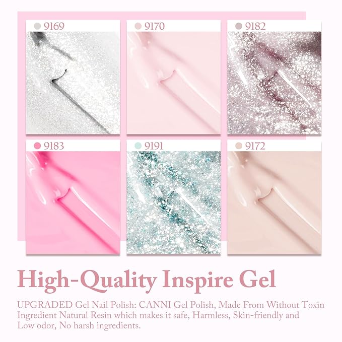 Pink Glitter Nude-2356