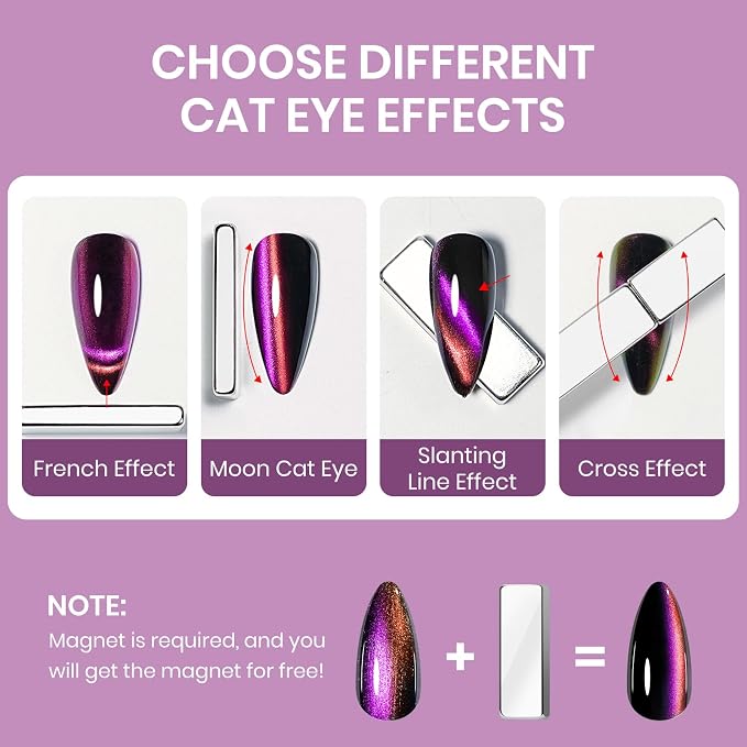Non Gel-9D Cat Eye 774
