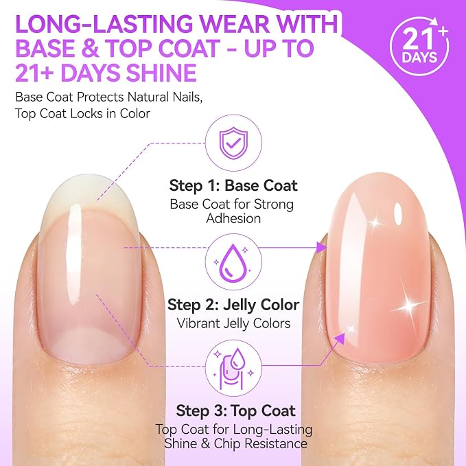 Soft Jelly Pink Set