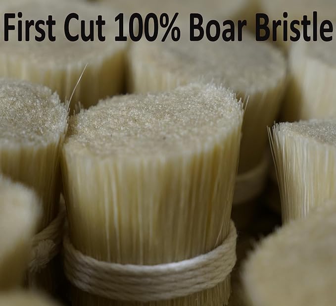 White Boar Bristle