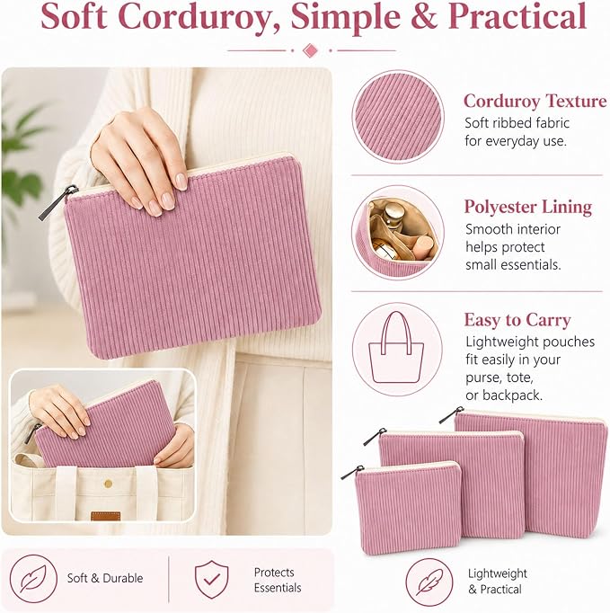 Dusty Rose/Corduroy