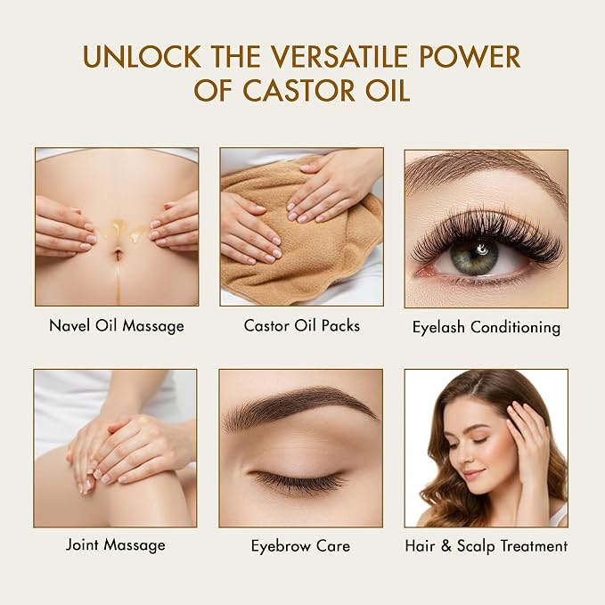 Castor Oil with wraps