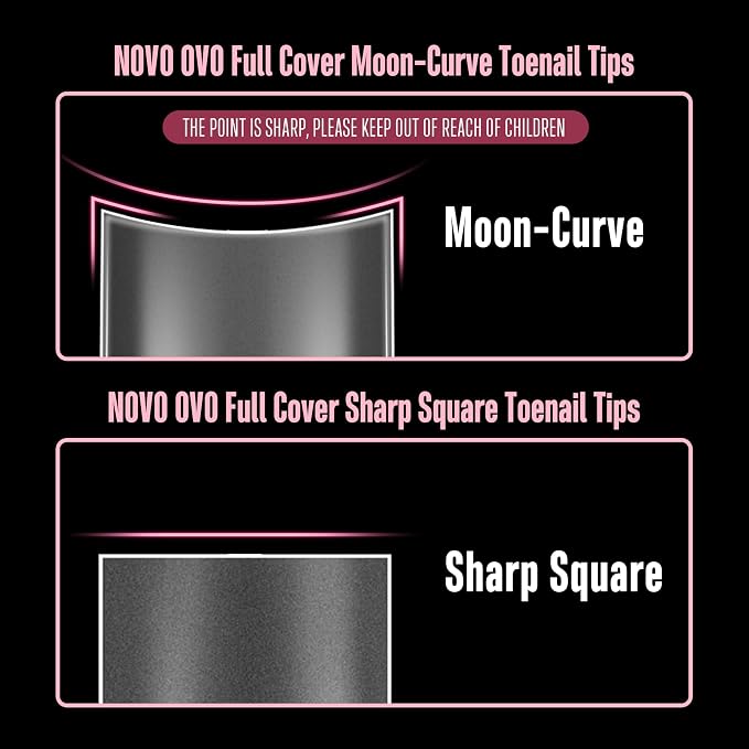 Sharp Square Moon Curve Clear