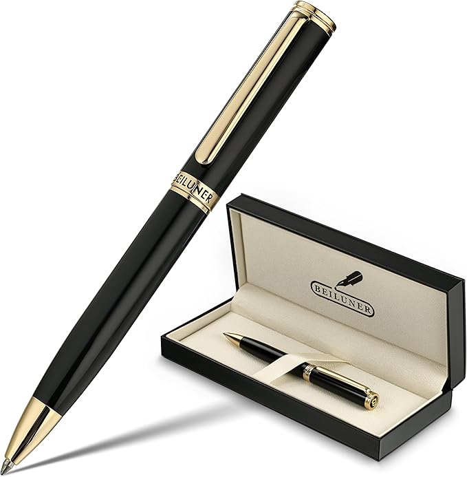 Piano Black and Gold Finish