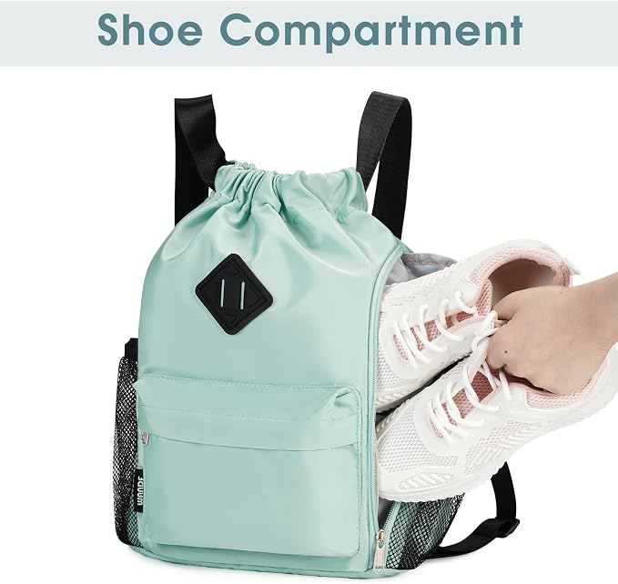 S, Mint Green