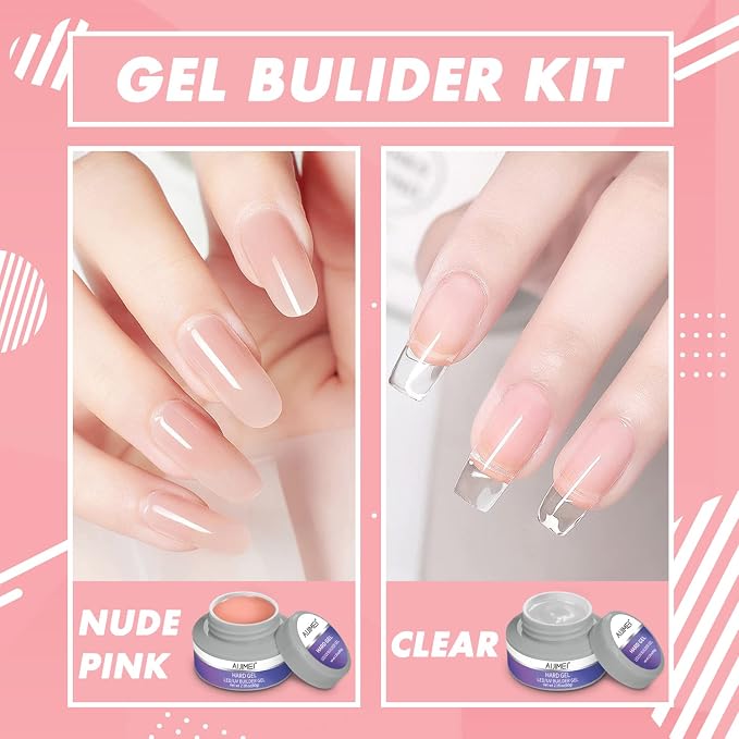 Clear&NudePink