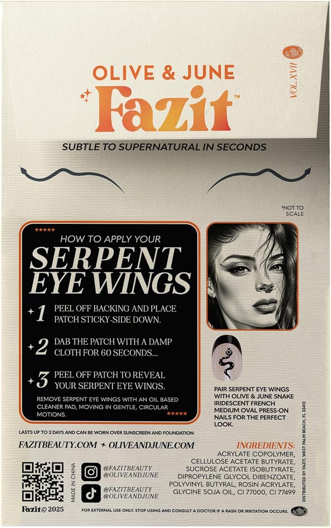 Halloween Serpent Eye Wings