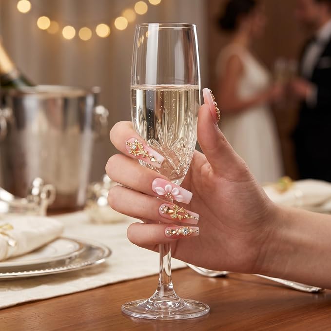 rhinestones&flowers