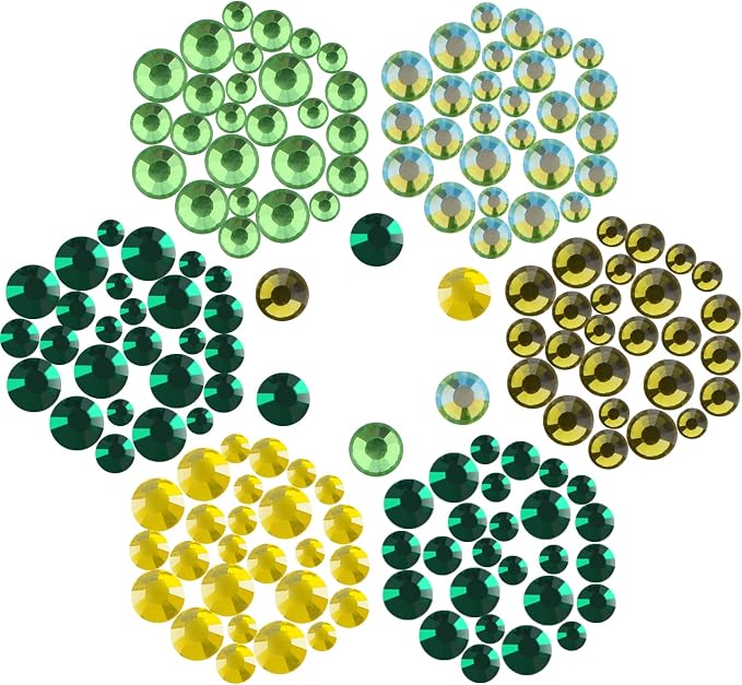 Green Color Series, 3-Sizes,5-colors