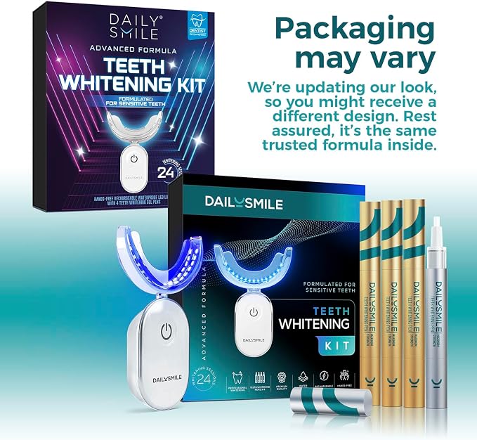 Teeth Whitening Kit With Led Light