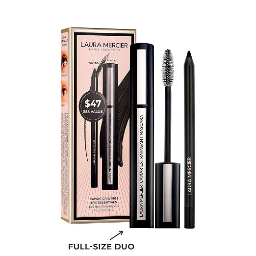 Black Eyeliner and Mascara