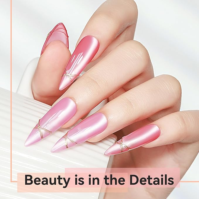 10 Colors-Nude Cat Eye Gel