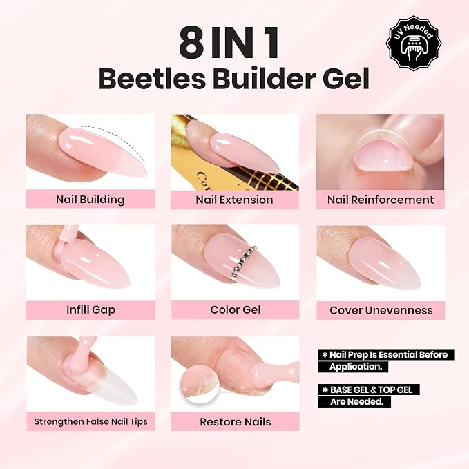 15ml Top & Base & Pink Builder