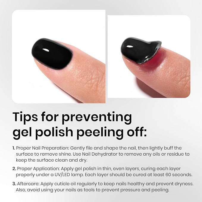 0-1-1 Pcs 15ml top base coat & black gel