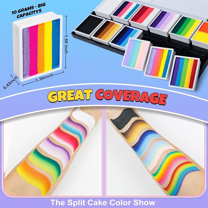 16 Colors Classic（4 Glitter）