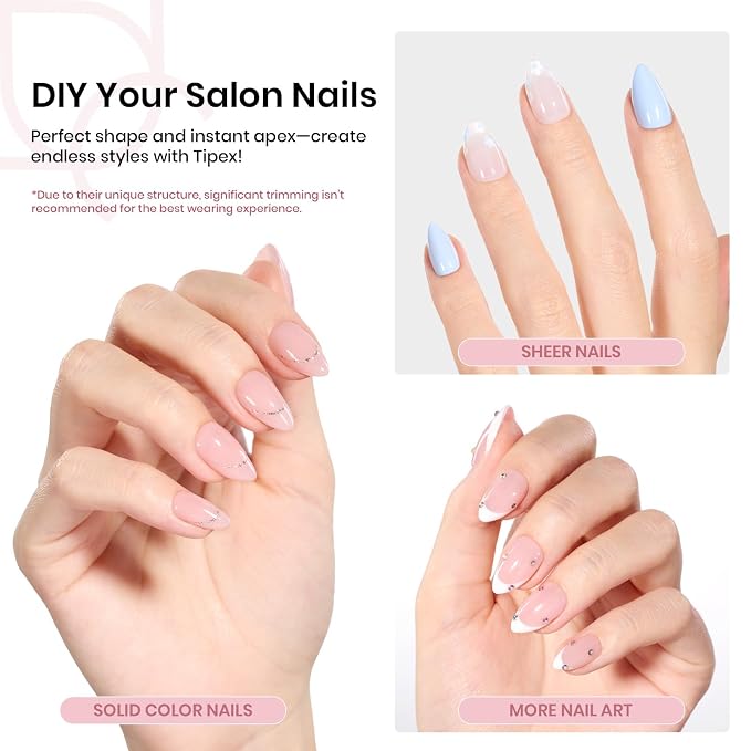 1 - Tipex Nails Only | Short Almond | 512