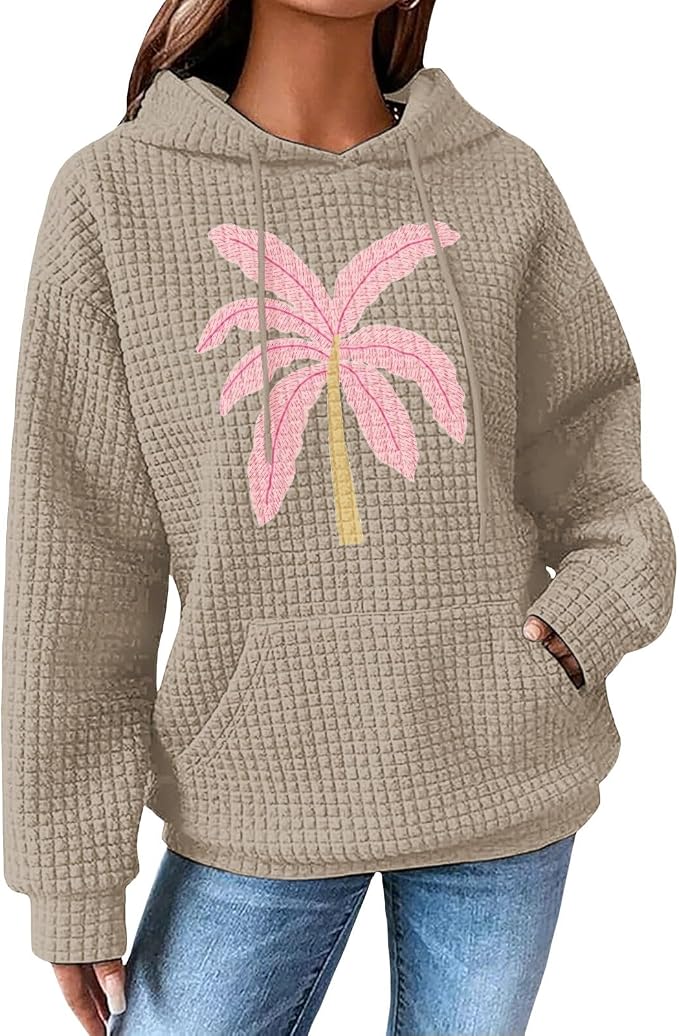 Womens Fashion Floral Print Hoodies 07