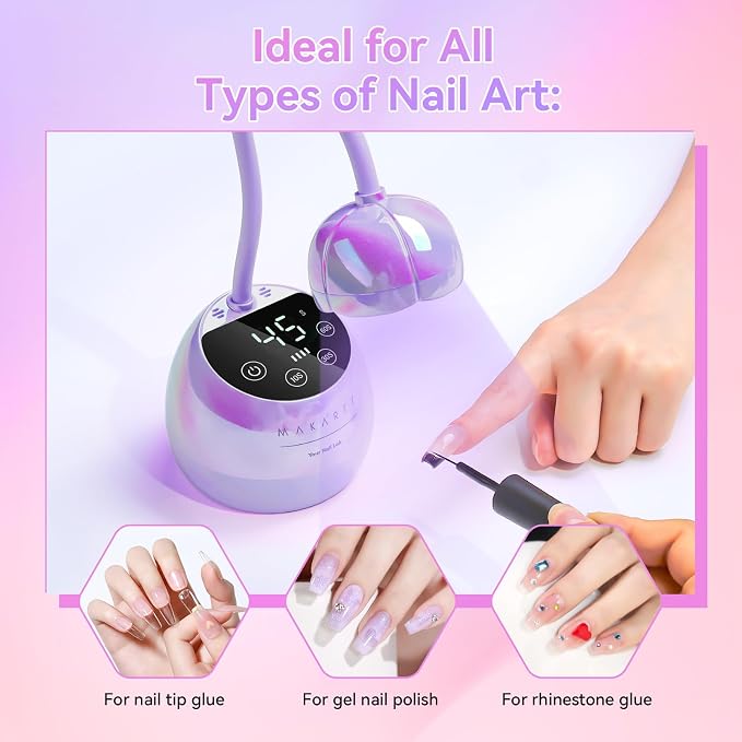 A04-nail lamp-Glazed Purple