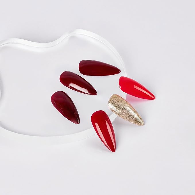 Holiday Luxe Red Cat Eye