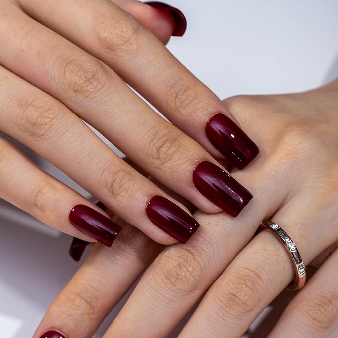deep red