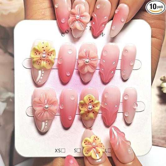 3D Floral Blush