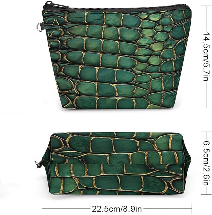 Green Crocodile Skin Pattern