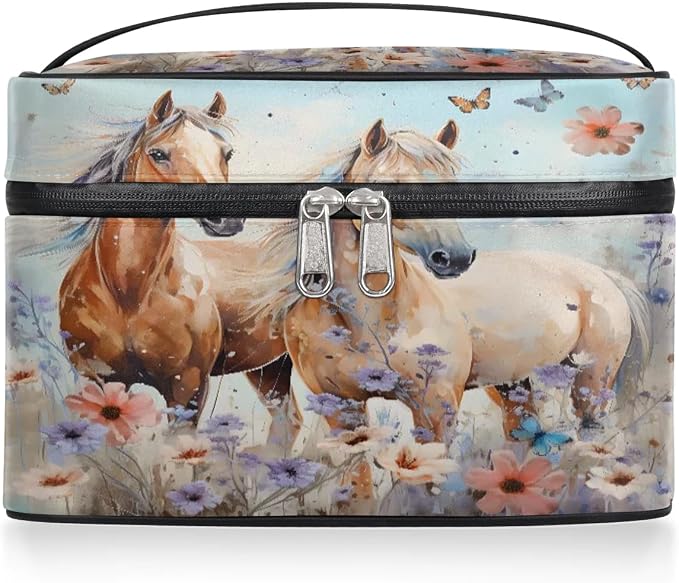 Flowers Horses